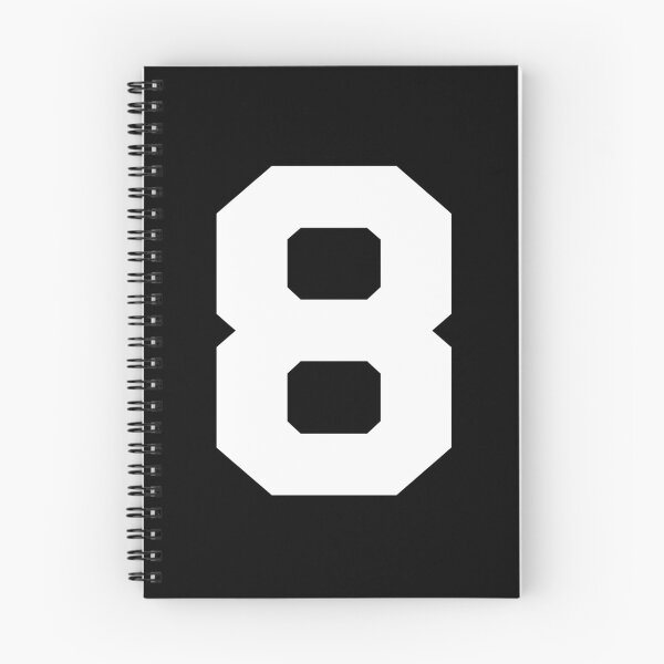 Item preview, Number 8, White eight, Sports number 8 designed and sold by TheCultStuff.
