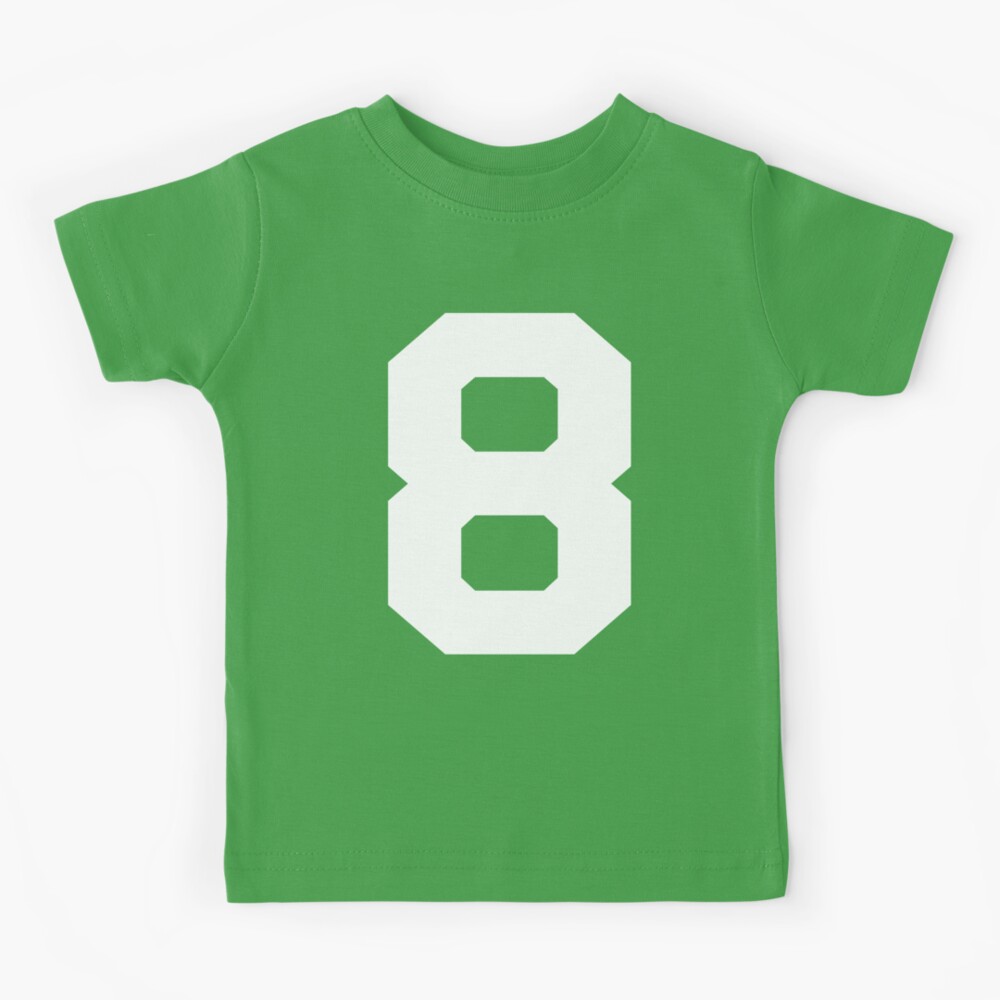 Number 8 White eight Sports number 8