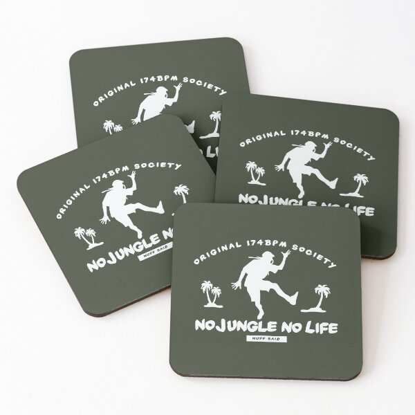 Item preview, No Jungle No Life - Original Junglist Society designed and sold by WULFLAND ARTS.