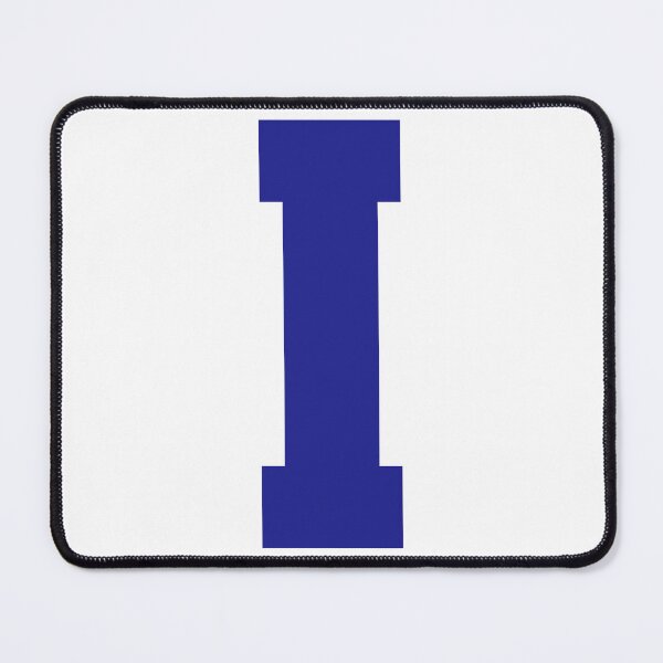 Item preview, Alphabet, Blue I, Sports letter I designed and sold by TheCultStuff.