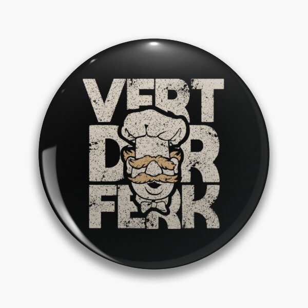 Item preview, Cute Funny Swedish Chef Knife Vert Der Ferk New Art designed and sold by LiborDuda.