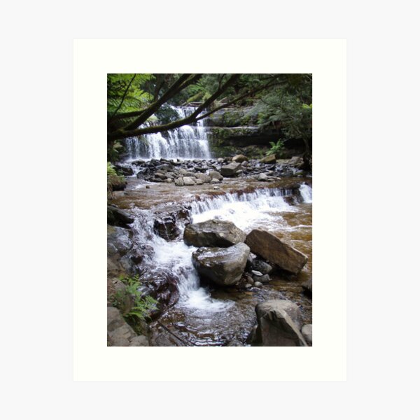 Item preview, flowing down from the Liffey Falls, Tasmania designed and sold by Gaylene Norton.