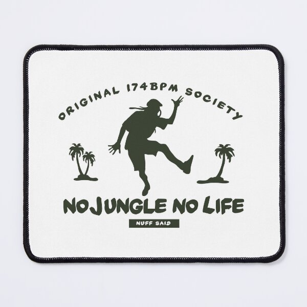 Item preview, No Jungle No Life - Original 174Bpm Society designed and sold by WULFLAND ARTS.