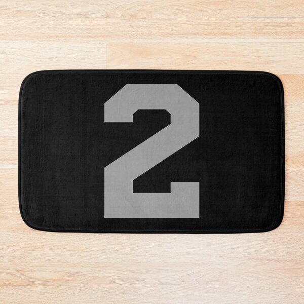 Item preview, Number 2, Silver two, Sports number 2 designed and sold by TheCultStuff.