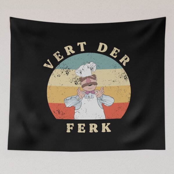 Item preview, Vert Der Ferk Cute Funny Swedish Chef Knife designed and sold by LiborDuda.
