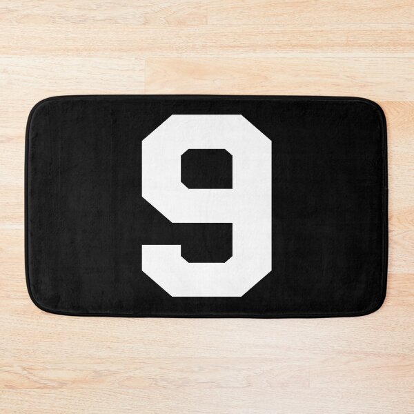 Item preview, Number 9, White nine, Sports number 9 designed and sold by TheCultStuff.