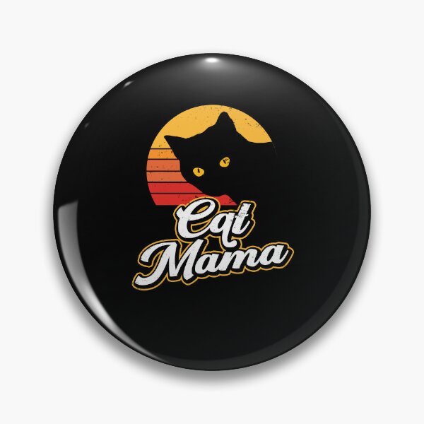 Item preview, Vintage Cat Mama Eighties Style Cat Retro Distressed designed and sold by millierandall2.