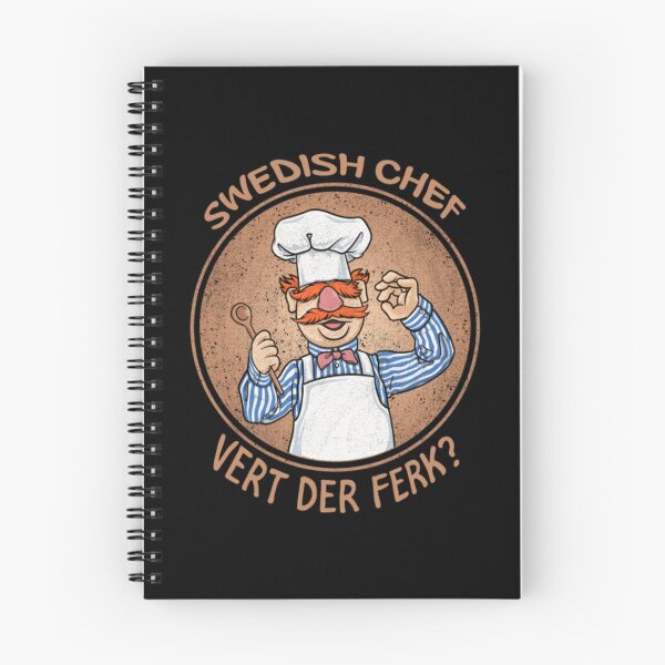 Item preview, Vert Der Ferk swedish chef art gift designed and sold by LiborDuda.