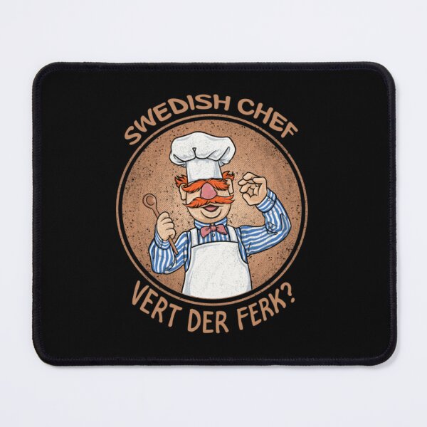 Item preview, Vert Der Ferk swedish chef art gift designed and sold by LiborDuda.