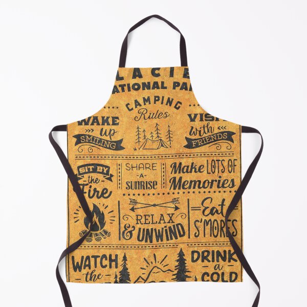 Item preview, Glacier National Park Camping Rules designed and sold by JordanHolmes.