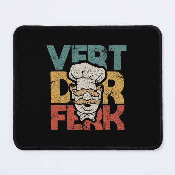 Item preview, vert der ferk swedish cheff meme retro distressed designed and sold by LiborDuda.