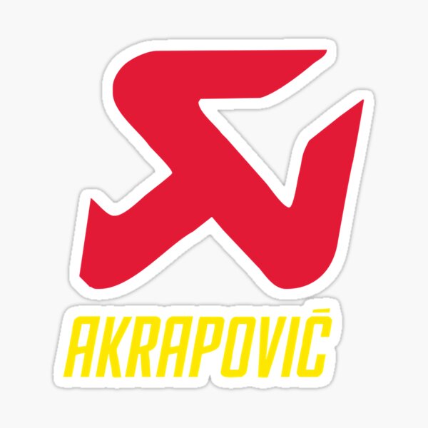 Akrapovic Stickers for Sale