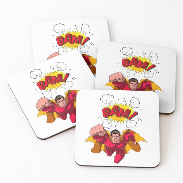 Item preview, Bam - superhero  designed and sold by ARTEMBASSY.