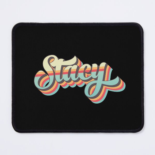 Item preview, Stacy name - cool 70s retro font surf style design designed and sold by NameTheory.