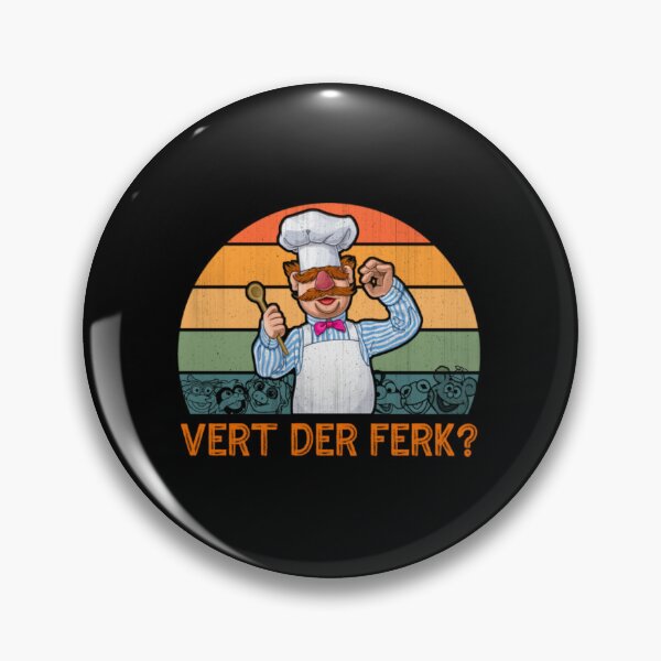 Item preview, Swedish Chef Knife Vert Der Ferk Vintage Gift designed and sold by LiborDuda.