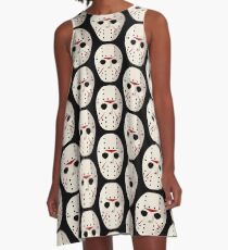 Jason Voorhees Mask / Friday the 13th A-Line Dress