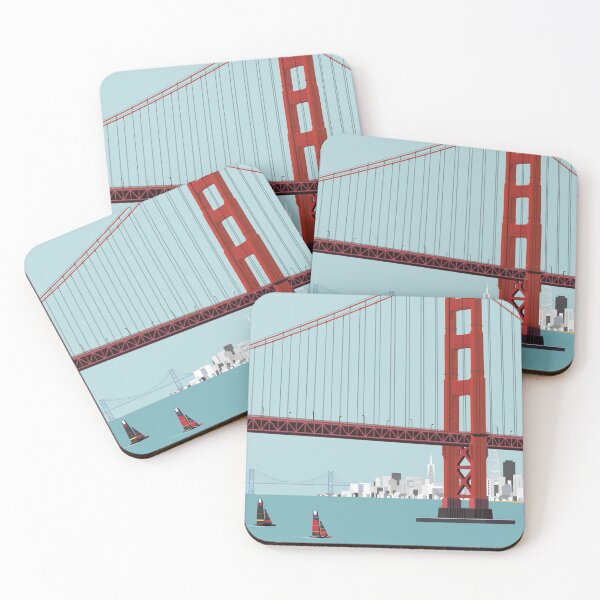 Item preview, San Francisco, California, USA Travel Illustration designed and sold by Alo.