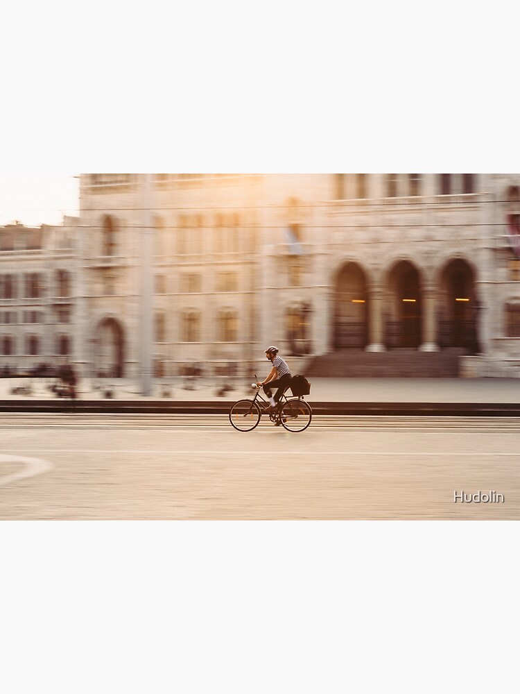 Riding in Budapest by Hudolin