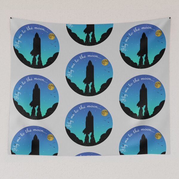 Item preview, FLY ME TO THE MOON designed and sold by DomGDesign.