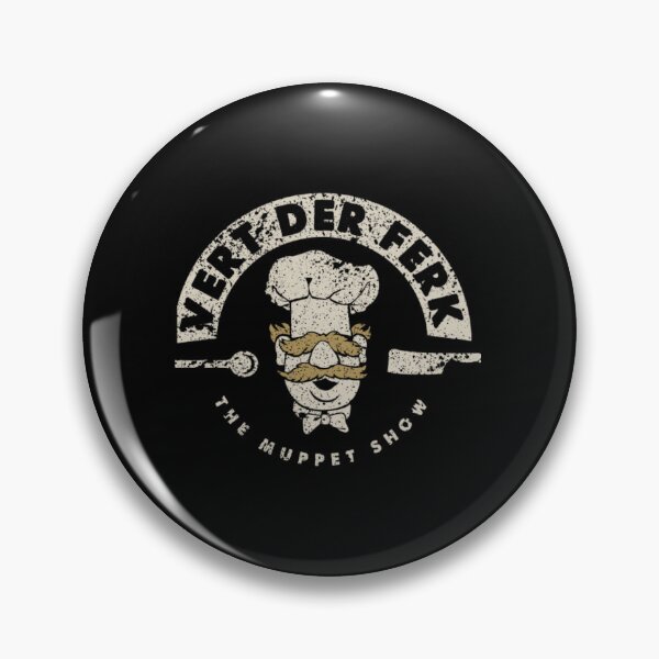 Item preview, Swedish Chef Knife Vert Der Ferk white distressed designed and sold by LiborDuda.