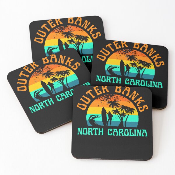 Item preview, Outer Banks North Carolina Surf Beach T-Shirt designed and sold by ShaneGuzman.