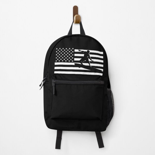 Item preview, American Flag Surf Beach Surfing T-Shirt designed and sold by ShaneGuzman.