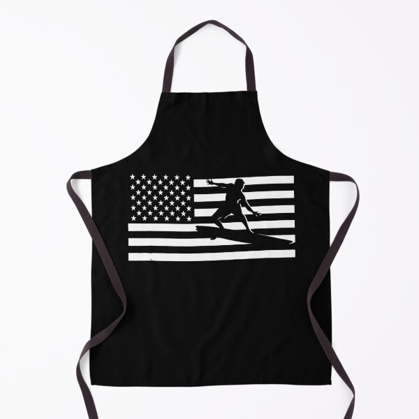 Item preview, American Flag Surf Beach Surfing T-Shirt designed and sold by ShaneGuzman.