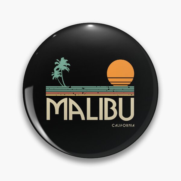 Item preview, Vintage Malibu California Surf Beach Surfing T-Shirt designed and sold by ShaneGuzman.