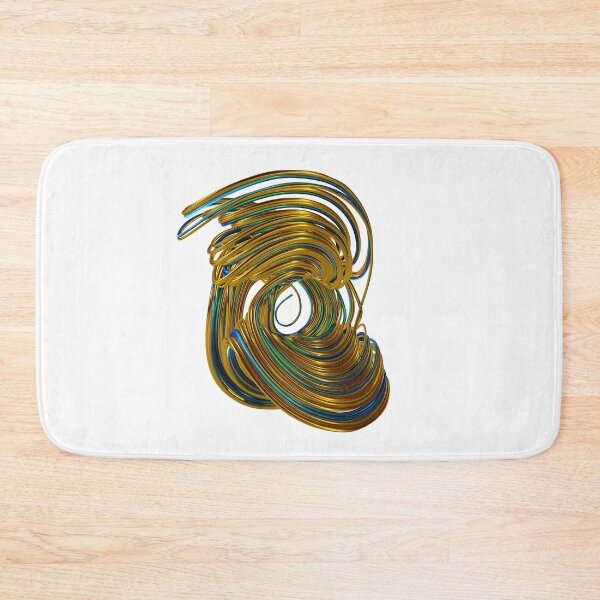 Item preview, Chaos Theory, Butterfly Effect - Lorenz Mod 2, Chaotic Attractor (Gold #1) designed and sold by thinkeccel.