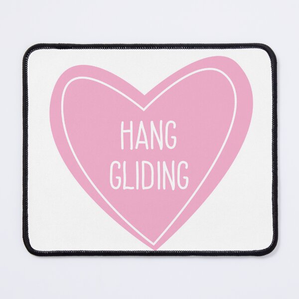 Item preview, Hang gliding Heart designed and sold by teesaurus.