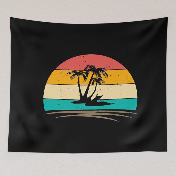 Item preview, Vintage Surf Island Retro Vintage Distressed Summer T-Shirt designed and sold by ShaneGuzman.