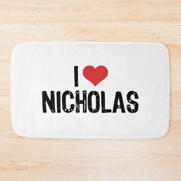 Item preview, I Love Nicholas designed and sold by The "I Love Everything" Shop.