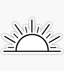 Sonnenuntergang Sonnenaufgang Sticker