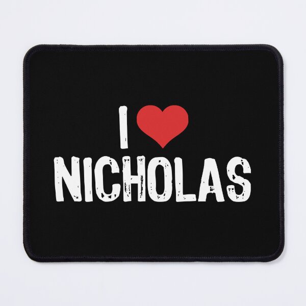 Item preview, I Love Nicholas designed and sold by The "I Love Everything" Shop.