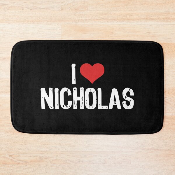 Item preview, I Love Nicholas designed and sold by The "I Love Everything" Shop.