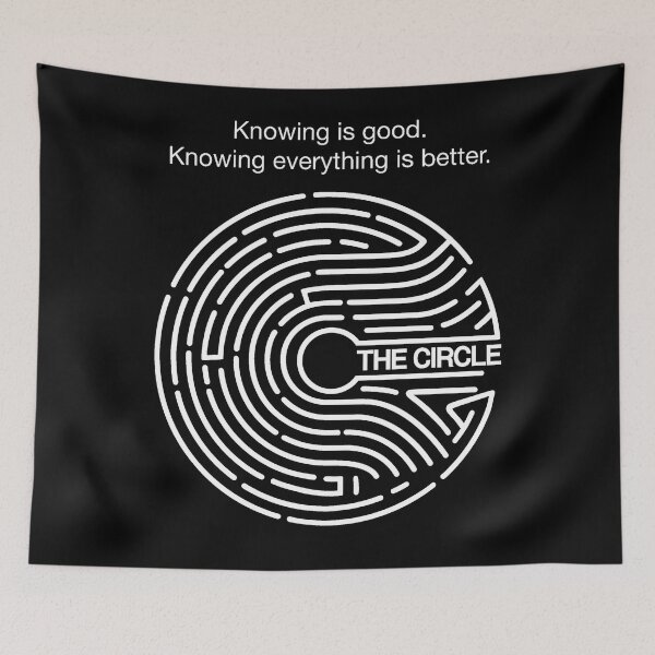 Item preview, The circle white designed and sold by millenium1964.