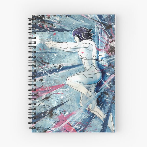 Item preview, Major from Ghost in the Shell Watercolor Piece designed and sold by MeeschaMouse.