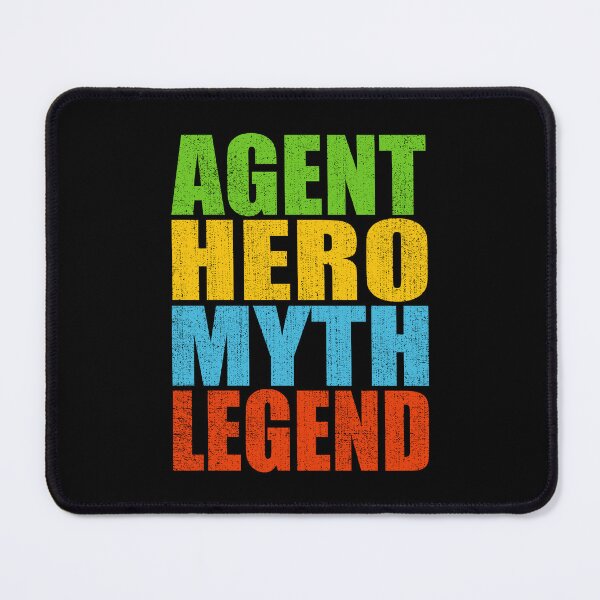 Item preview, Agent Hero Myth Legend designed and sold by MoonsmileProd.