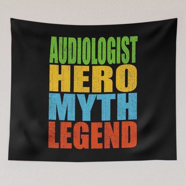 Item preview, Audiologist Hero Myth Legend designed and sold by MoonsmileProd.