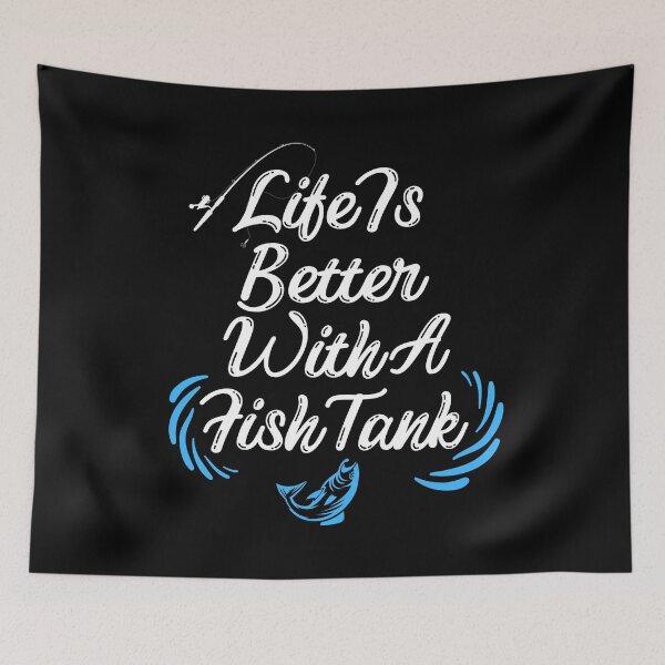 Item preview, La vida es mejor con una pecera designed and sold by kingstorre.