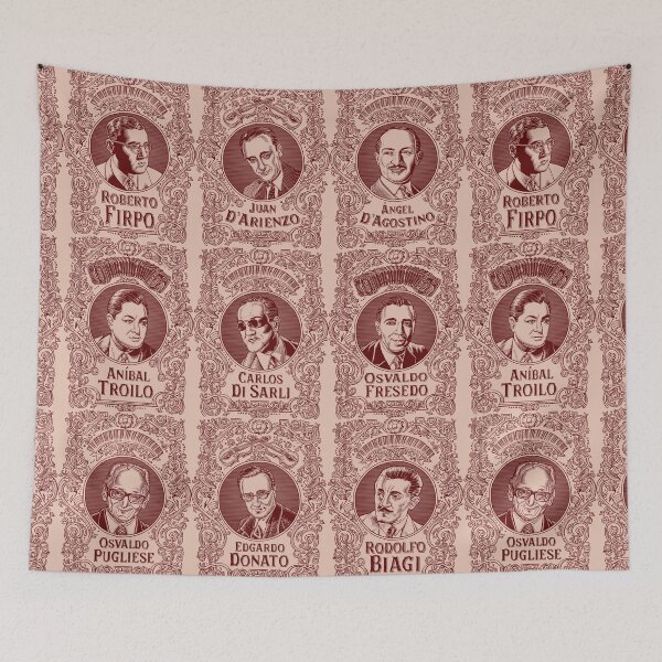 Item preview, Líderes de orquesta de tango (en rojo) designed and sold by LisaHaney.