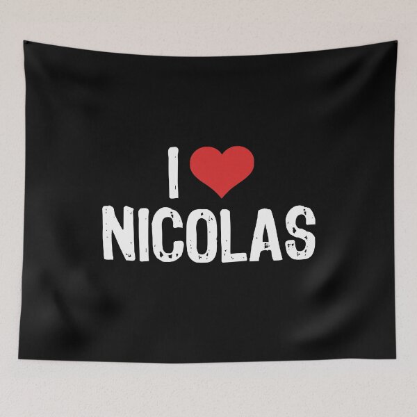 Item preview, I Love Nicolas designed and sold by The "I Love Everything" Shop.