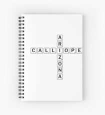 Calliope and Arizona Spiral Notebook