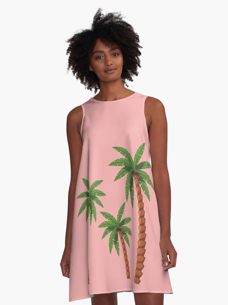 Palm tree print clothing best sale