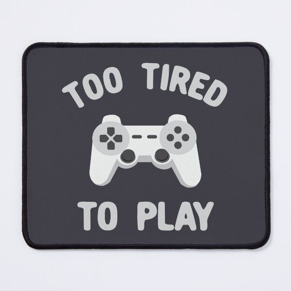 Item preview, Too tired to play game console designed and sold by Morcawork.