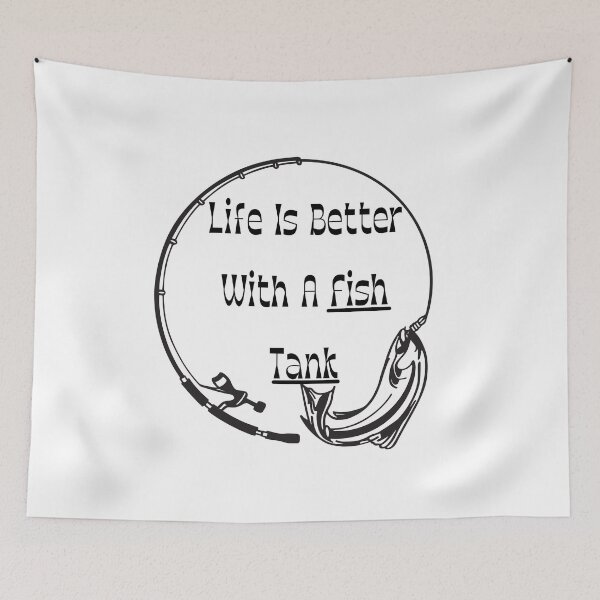 Item preview, La vida es mejor con una pecera designed and sold by kingstorre.