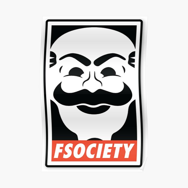 Mr Robot Poster-Fsociety Poster A3-297 X 420 MM/02 