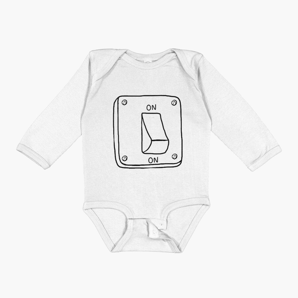 Item preview, Long Sleeve Baby One-Piece designed and sold by mile24.