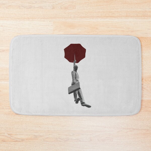 Item preview, Flying Man with Red Umbrella Statue designed and sold by cerenalkan.