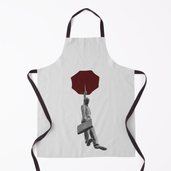 Item preview, Flying Man with Red Umbrella Statue designed and sold by cerenalkan.
